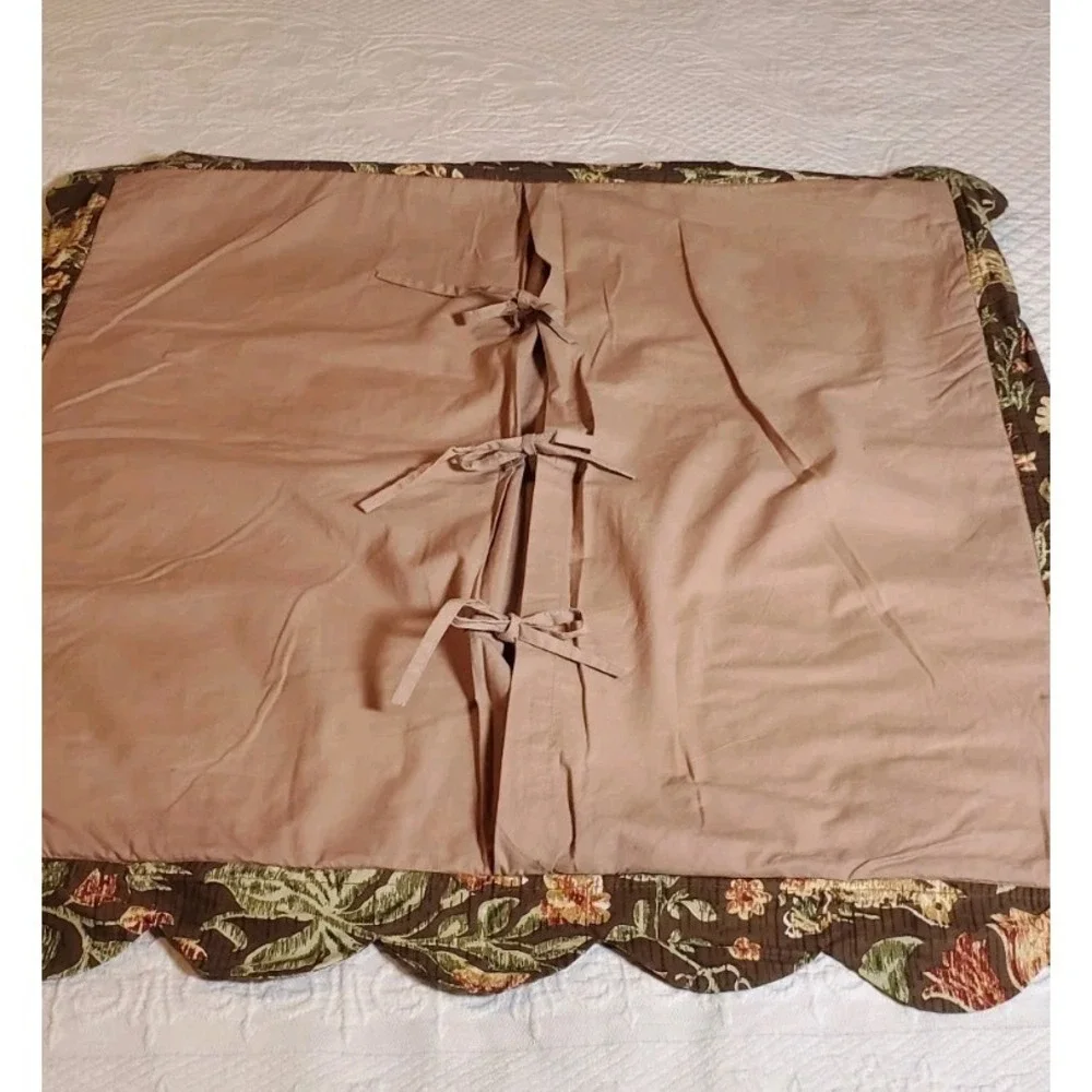 The Camille Collection 3 Euro Shams/pillow‎ covers only -26x26 Quilted Farmhouse